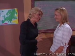 Fantastic teacher with MILF